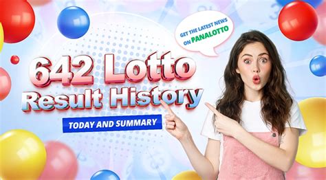 lotto 642 result history|6/42 Lotto Result History, Summary .